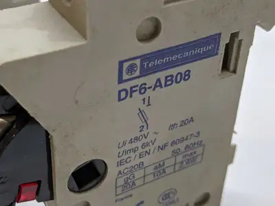 Used Telemecanique Fuse Holder 20A LOT OF 2 Fuse Accessories Michigan US | Maverick Industrial Sales #1398673