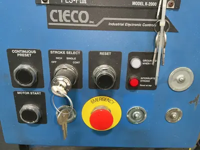 Used MANZONI 2038 Single Station Punches Ohio US | HGR 24 #1561839