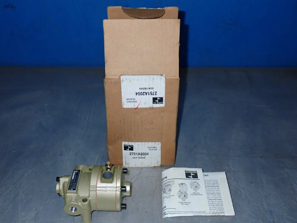 New | in-Stock ROSS 2751A2004 Solenoid Valves Ohio US | HGR 24 #1069508