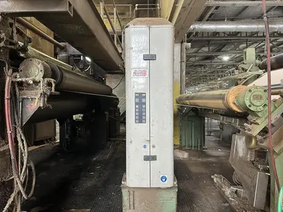 110" (2.8M) VOITH FOURDRINIER PAPER MACHINE (LBM) MFG 2001 LINERBOARD / TUBE & CORE – TANDEM NIPCOFLEX SHOE PRESSES - 72"(1.8M) DIAMETER DRYERS
