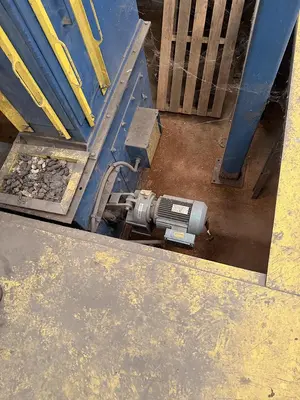 New | in-Stock 2008 BLASTEC 10' PLATE Roller Conveyor Shot Blaster Pennsylvania US | Shot Blasting Equipment #1292197
