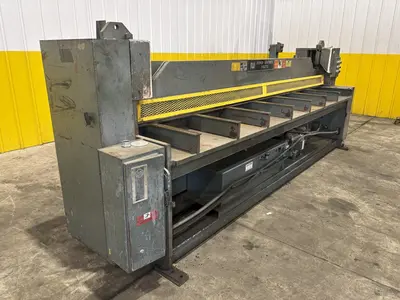10' x 10 GA ROPER WHITNEY PEXTO MODEL #10-H-10 HYDRAULIC SHEAR: STOCK #22973