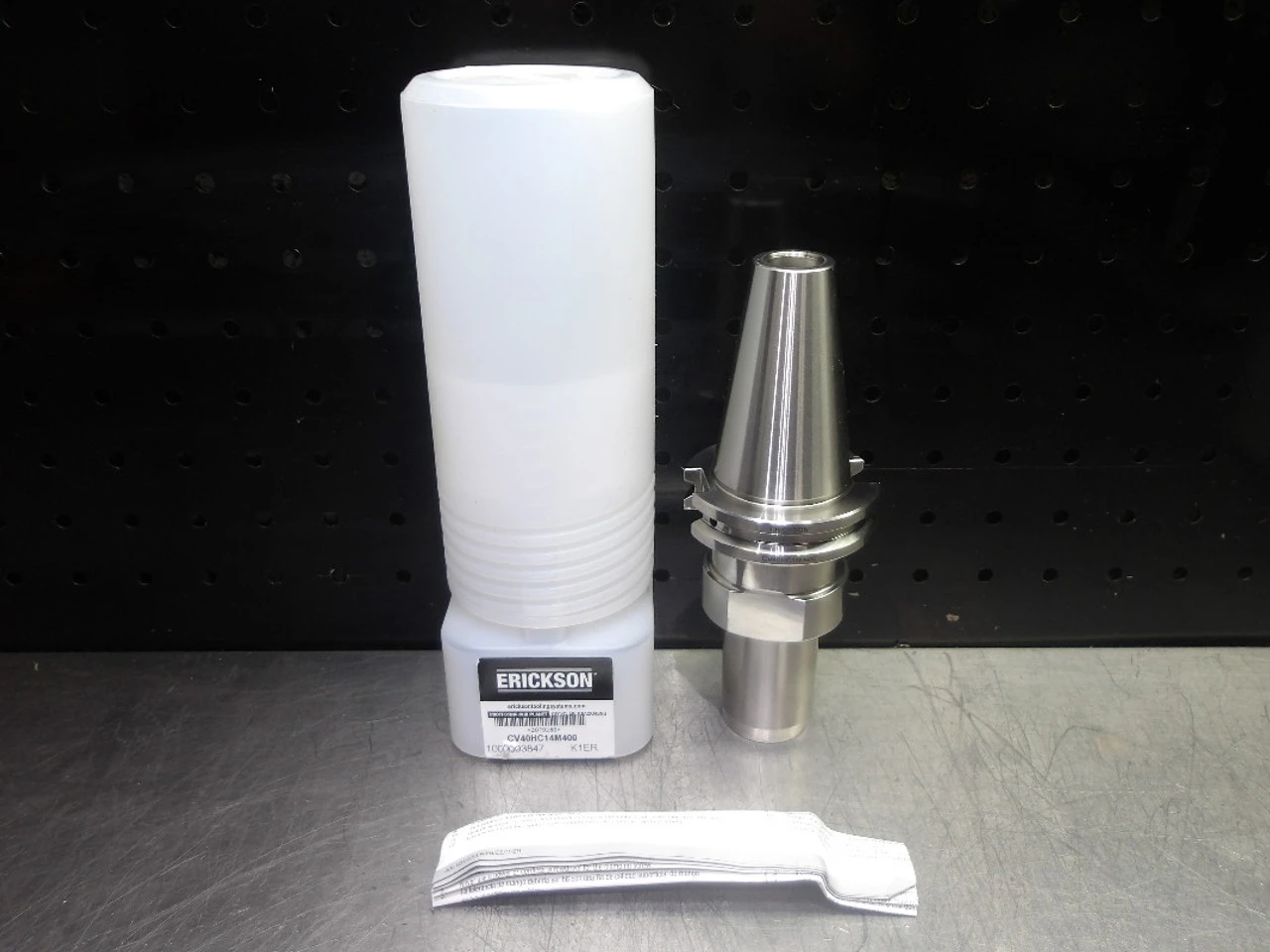 Erickson CAT40 14mm Hydraulic Tool Holder 4" Pro CV40HC14M400 (LOC2199)