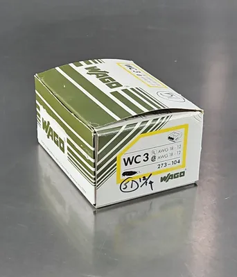 Wago 273-104 Conductor Ground Terminal Block - Lot of 51 Loc3D-32