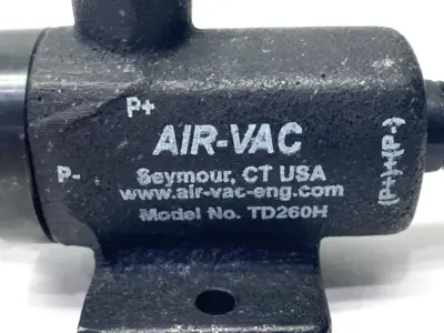 Used AIR-VAC Pneumatic Vacuum Pump 1/4" NPT Vacuum Pumps Michigan US | Maverick Industrial Sales #1419213