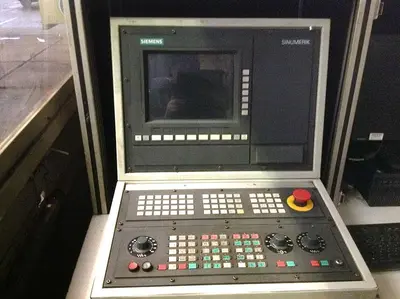 USED HEGENSCHEIDT PN 190 CNC PORTAL WHEELSET LATHE