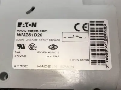 USED EATON CORPORATION WMZS1D20