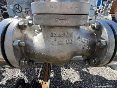 Used – 304 Stainless Steel Samson Metered Pump Skid – 4 Segments, Pressure Panels, Multi-Connection