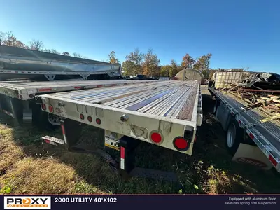 Used 2008 UTILITY 48'X102 Flatbed Trailers Pennsylvania US | Proxy Equipment #1379054