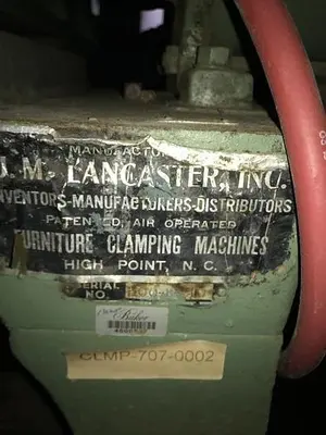 LANCASTER 500-B ONE-WAY ASSEMBLY CLAMP