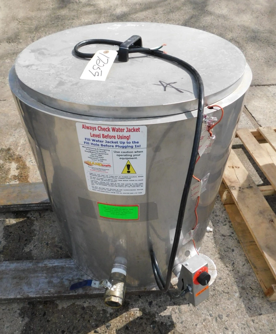 USED SOAP EQUIPMENT 40 GALLON