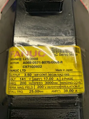 FANUC A06B-0571-B075/0008-R Servo Motors | ESS Industrial Equipment Sales (7)