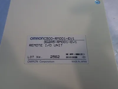 Used OMRON C500RM001EV1 PLC Input & Output Ohio US | HGR 24 #802896
