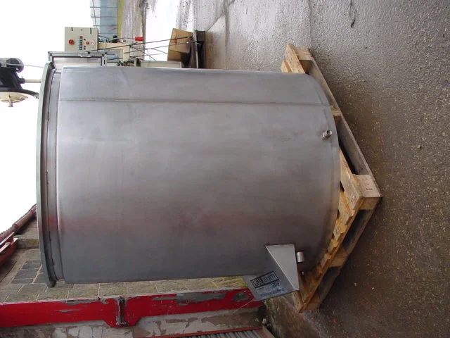 1100 L S/S Zero Pressure Jktd O/T Tank