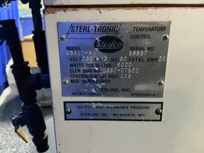 Used STERLING INC S8412A Misc Plastics Equipment Ohio US | HGR 24 #1287383