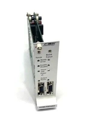 Used F&K Delvotec Powerboard III Interface Card BROKEN PLASTIC HINGE PLC Processors Michigan US | Maverick Industrial Sales #1389654