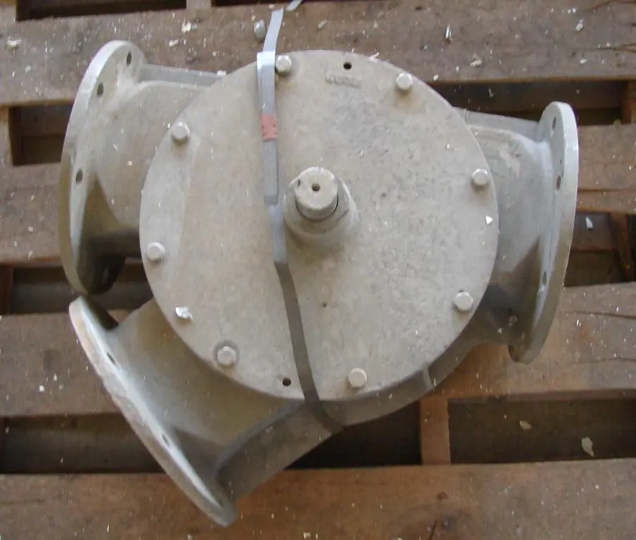 SPC4268  Valve 8" Maco pneumatic diverter valve, Aluminum