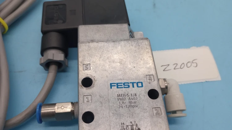 Used Festo MFH-5-1/8 9982 Valves/Fittings Arizona US | ASSET CONVERSION SPECIALISTS, INC. #312434