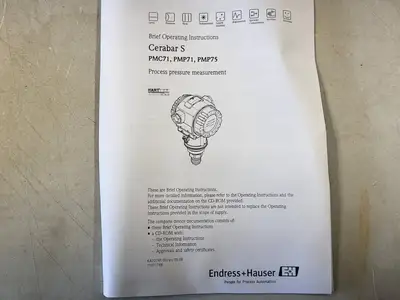 NEW ENDRESS+HAUSER PMC71-UCC1M2AFAAA