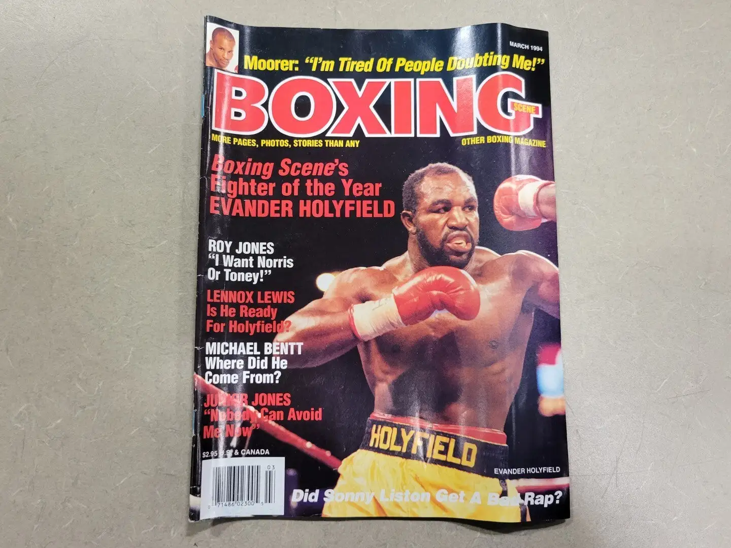 USED BOXING SCENE MARCH 1994