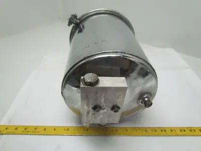 Chrome Steel Hydraulic Filter Housing W/Safety Valve