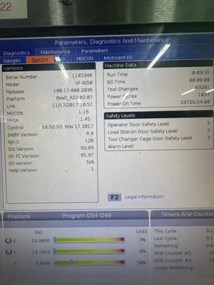 2017 HAAS VF-6/50 Vertical Machining Centers | 520 Machinery Sales LLC (9)