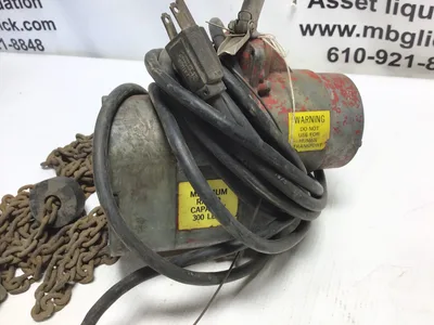 Aro EL-300 Electric Chain Hoist Maximum Capacity 300Lbs