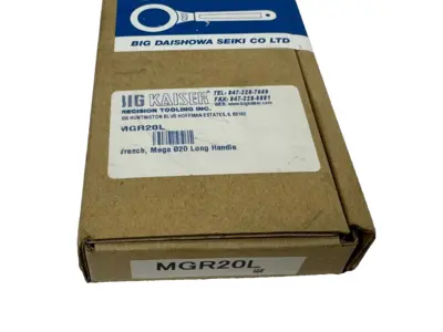 NEW BIG DAISHOWA MGR20L COLLET CHUCK MEGA WRENCH LONG HANDLE 969.447