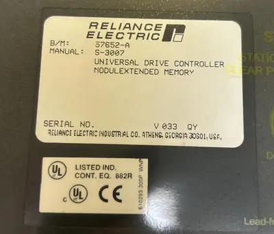 USED RELIANCE ELECTRIC 57652-A