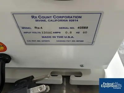 USED Rx Count Corporation Rx Count Corporation Tablet Counter, Model Rx-4
