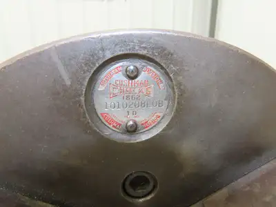 Cushman 1010208L0B 3-Jaw Independent Manual Lathe Chuck 8" OD L0 Taper Mount