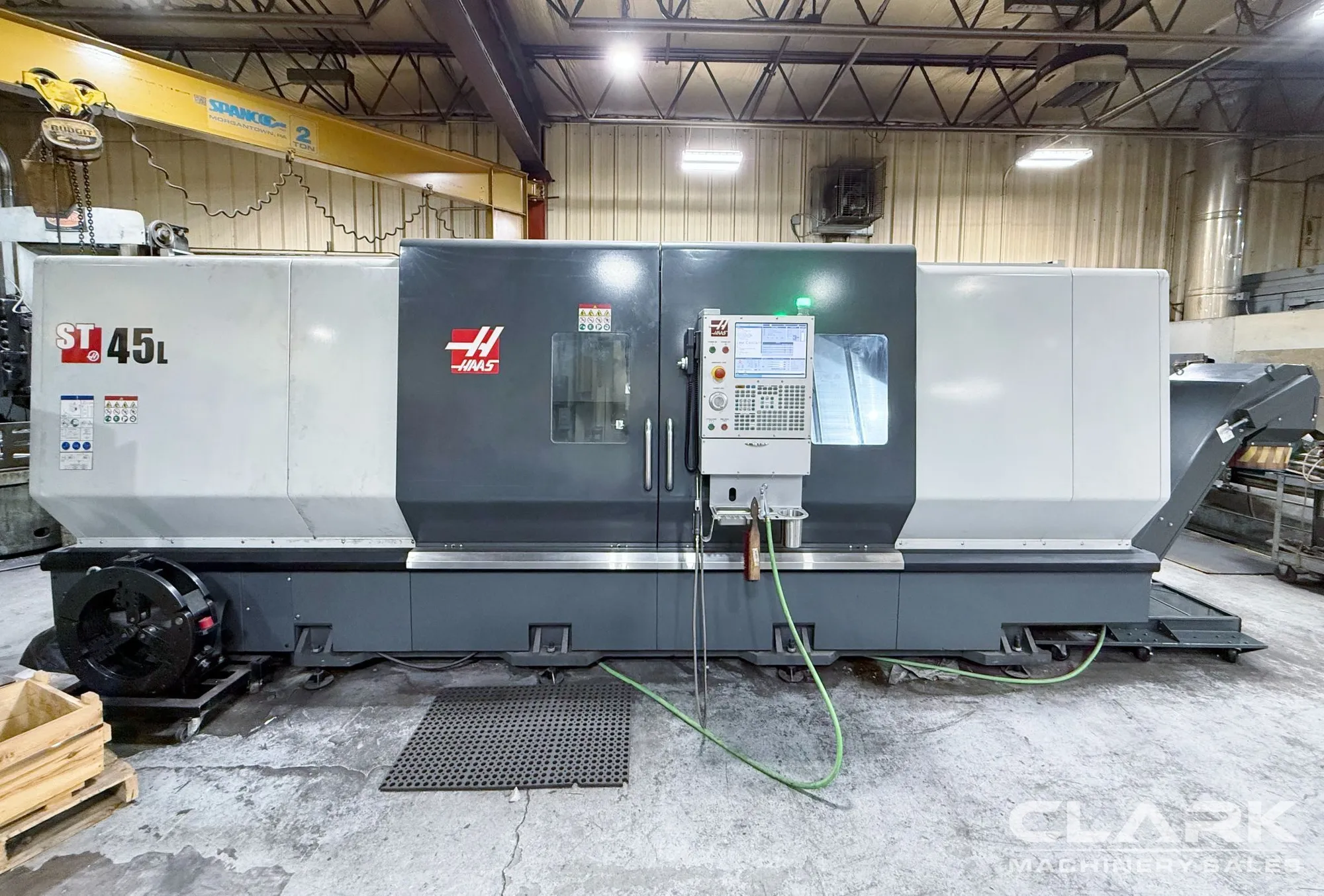 2020 HAAS ST-45L, LIVE MILLING, BIG BORE, LONG BED
