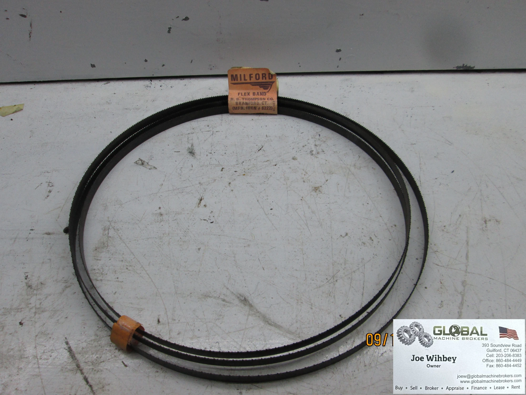 Milford Flex Band Saw Blades QT:3 7'11'' 13tpi