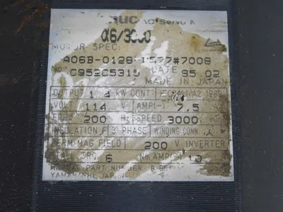 USED GE FANUC Α6/3000