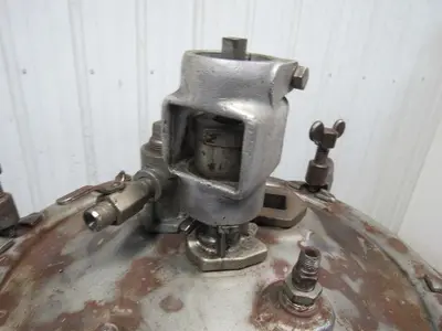 5 Gallon Galvanized Steel Pressure Pot Tank W/Agitator