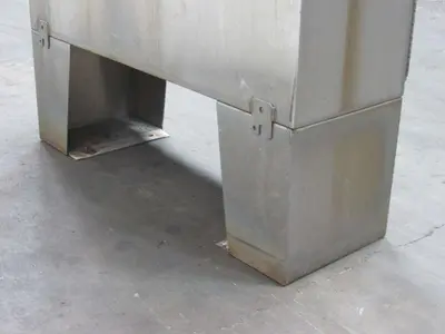 Free Standing Stainless Steel Electrical Box Enclosure 48"x37"x12" W/Back Plate