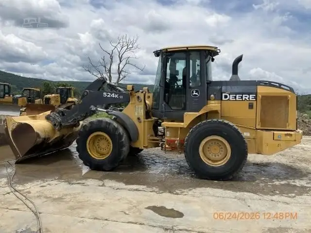Used 2018 DEERE 524KII Wheel Loaders New York US | Beck Equipment #1509273