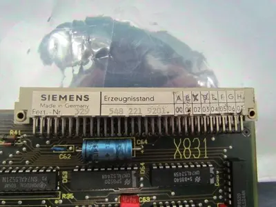 Siemens Sinumerik 6FX1122-1AA02 548 221 9201 Circuit Board