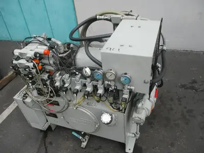 10 HP Airline Hydraulics / Rexroth Power System width Acummulator Manifold 3000 PSI