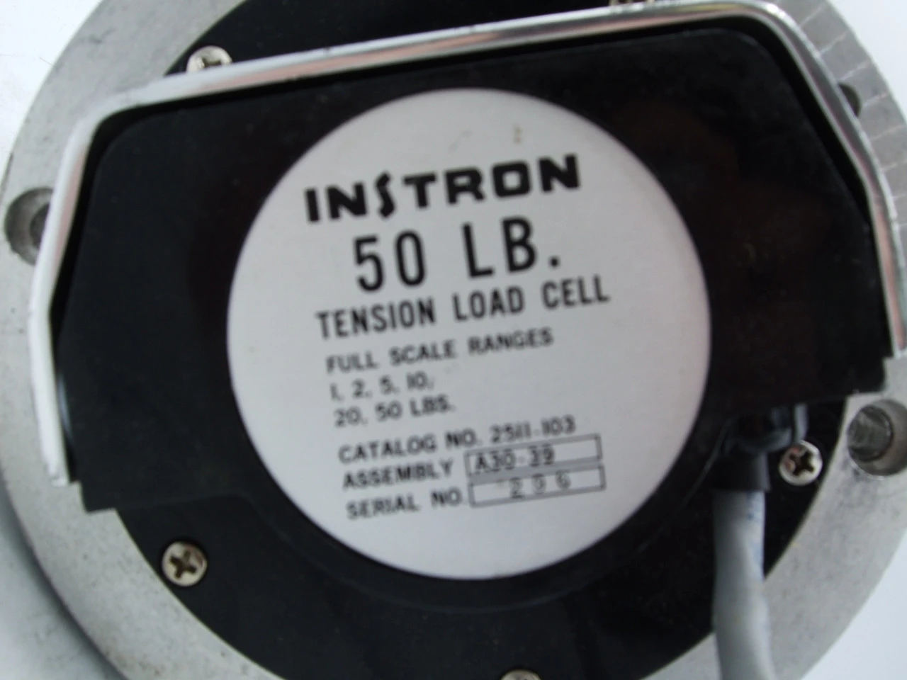 USED INSTRON ENGINEERING CORP. 296