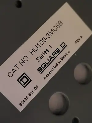 USED SQUARE D MODEL 6