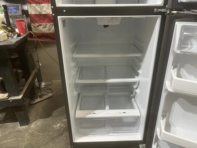USED GE FREEZER ON TOP