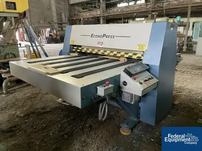 USED Corfine Corfine Pass Thru Die Cutter, Model Econopress
