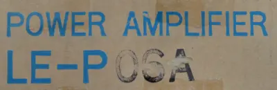 NEW MITSUBISHI LE-P06A POWER AMPLIFIER LEP06A