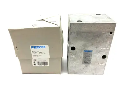 New | in-Stock Festo Pneumatic Valve 3/2-Way Monostable 3/4" Ports Solenoid Valves Michigan US | Maverick Industrial Sales #1392902