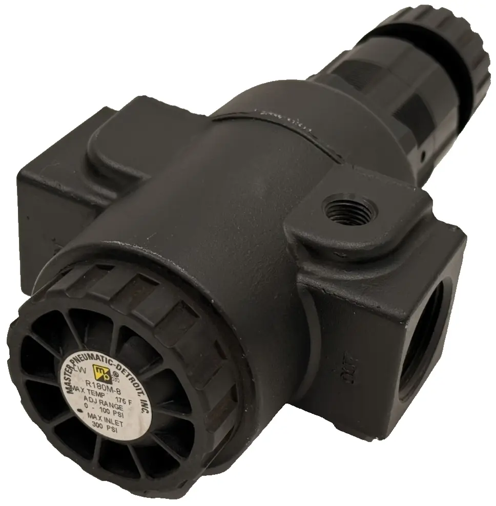 New | in-Stock Master Pneumatic R180M-8G Air Pressure Regulators Michigan US | SB Industrial Supply #1210450