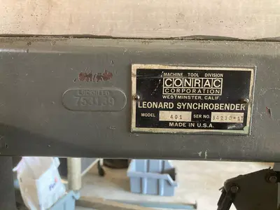 USED CONRAC 401 SYNCHRO BENDER