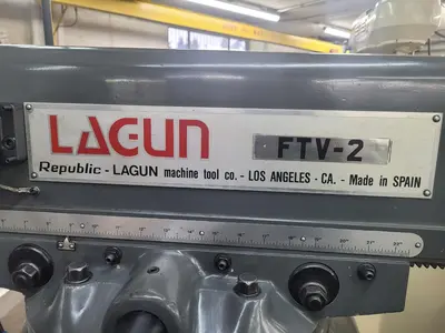 1992 LAGUN REPUBLIC FTV-2 Manual Milling | MD Equipment Services LLC (13)