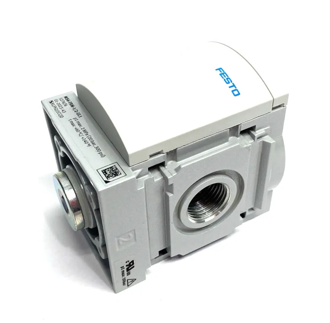 Used Festo Branching Module Female G1/2 Ports 527676 Pump & Valve Parts Michigan US | Maverick Industrial Sales #1402333