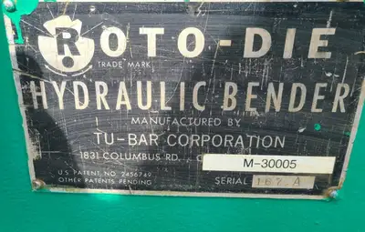 U14432C Roto-die model 10